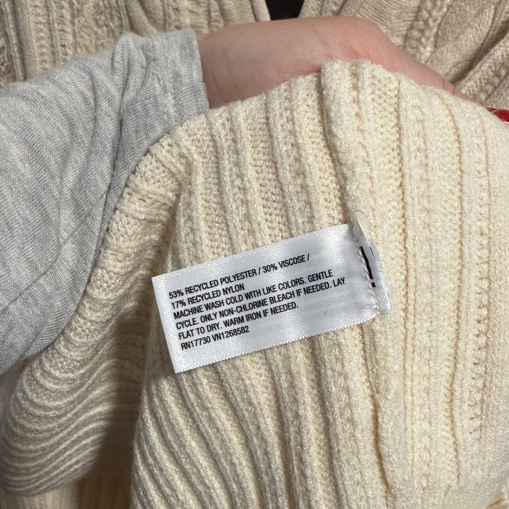 Women's Cream Cable Knit Cardigan Target Future Collective NEW - Picture 9 of 10